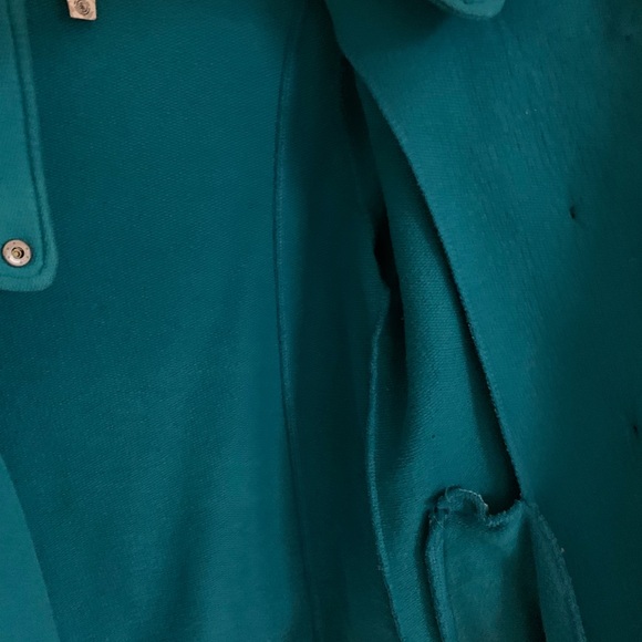 Teal Double-Breasted Jacket - Picture 8 of 8